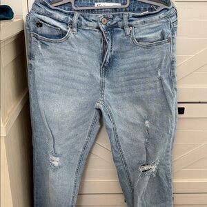 KanCan Light Blue Distressed Skinny Jeans